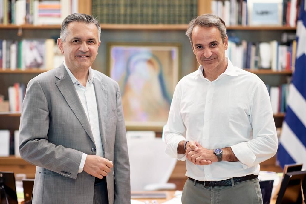 Όσα είπαν στο τετ α τετ στήριξης Μητσοτάκης και Κασαπίδης