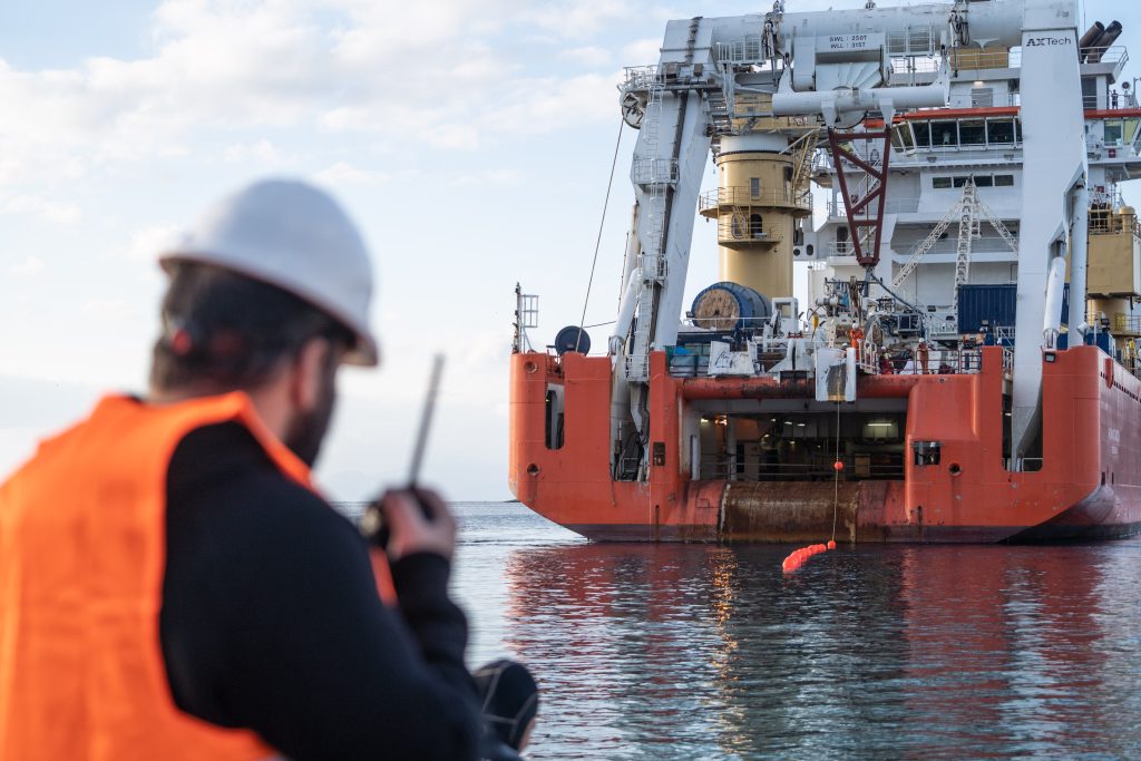 Το καλώδιο οπτικών ινών ANDROMEDA διασυνδέει την Ελλάδα με τη Σαουδική Αραβία