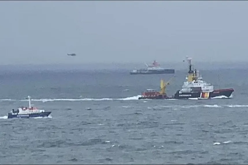 Σύγκρουση πλοίων στη Βόρεια Θάλασσα: 6 αγνοούμενοι – Βοήθεια απο κρουαζιερόπλοιο