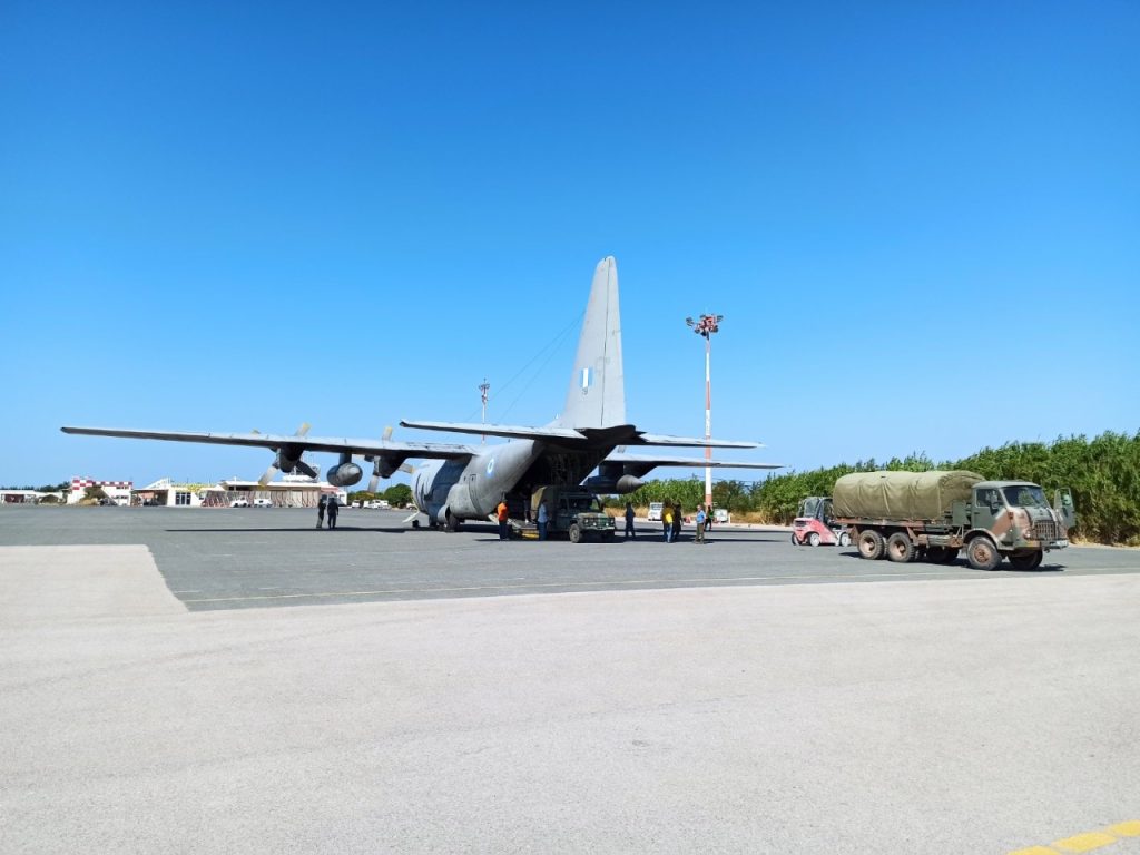 Ελληνικό C-130 αναχωρεί τη Δευτέρα με είδη πρώτης ανάγκης για τη Γάζα λέει ο Γεραπετρίτης