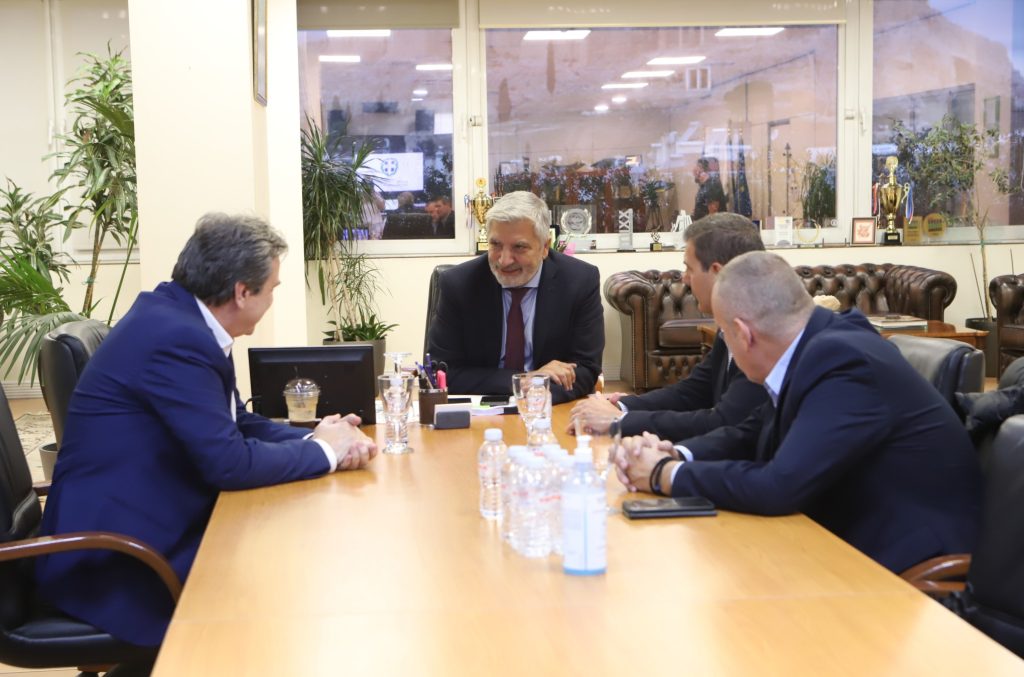 Συνάντηση Πατούλη με Αξιωματικούς της Ελληνικής Αστυνομίας