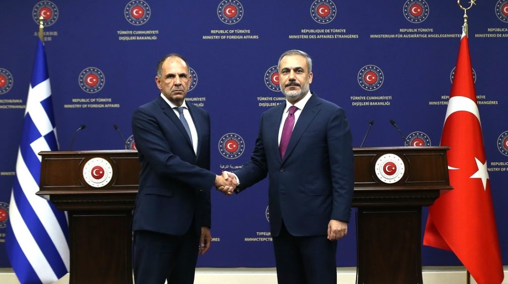 Τηλεφωνική επικοινωνία Γεραπετρίτη – Φιντάν για τις εξελίξεις στη Γάζα