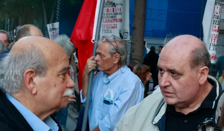 Με “σύνθημα”… «Διέξοδος Αριστερά» οι αποχωρήσαντες του ΣΥΡΙΖΑ στην πορεία του Πολυτεχνείου