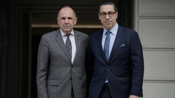 Συνάντηση Γεραπετρίτη-Κόμπου: Στενή συνεργασία Ελλάδας-Κύπρου σε θέματα περιφερειακού ενδιαφέροντος