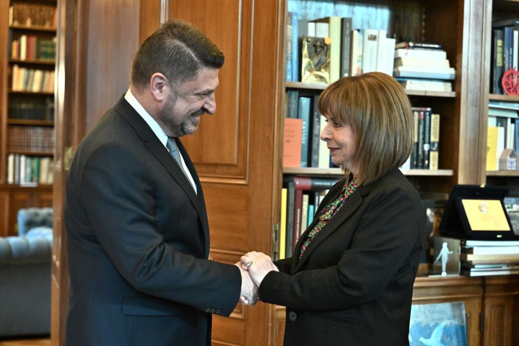 Στο Προεδρικό Μέγαρο ο νεοεκλεγείς Περιφερειάρχης Αττικής Νίκος Χαρδαλιάς