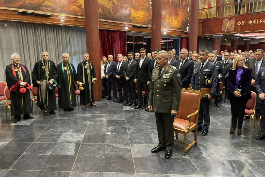 «Σεβόμαστε τους πάντες αλλά δεν φοβόμαστε κανέναν» διαμηνύει ο αρχηγός ΓΕΕΘΑ Κωνσταντίνος Φλώρος