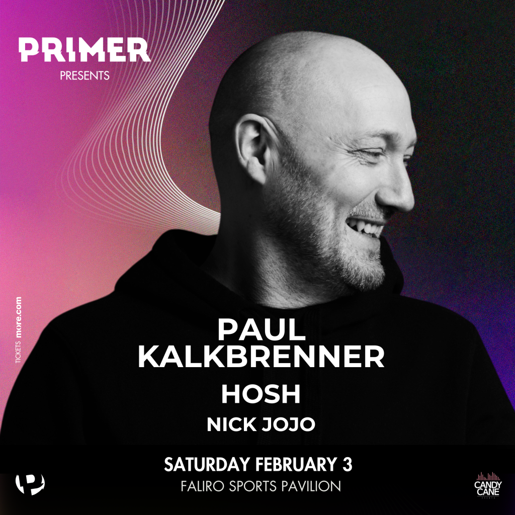 Ο Βερολινέζος super-star της techno σκηνής Paul Kalkbrenner στο Faliro Sports Pavilion