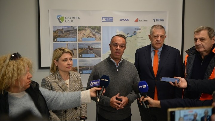 Σταϊκούρας: Το έργο κατασκευής του αυτοκινητόδρομου Πατρών-Πύργου προχωρά με πάρα πολύ υψηλό και επιταχυνόμενο ρυθμό