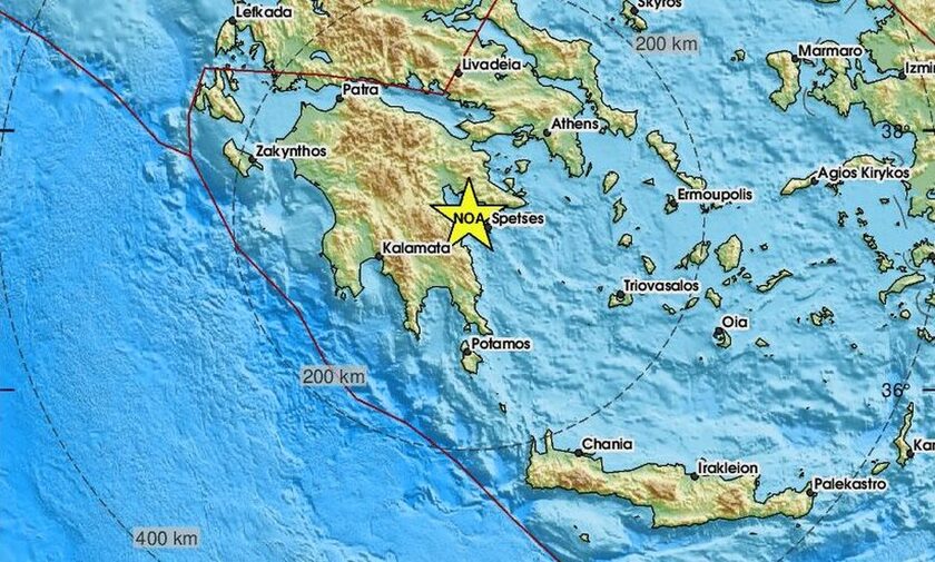 4,8 ρίχτερ αναστάτωσαν την Αργολίδα!