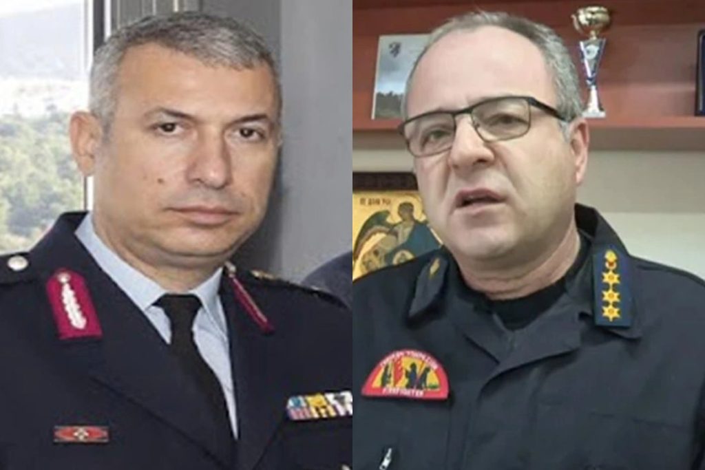 Νέος αρχηγός της ΕΛΑΣ ο Δημήτριος Μάλλιος και της Πυροσβεστικής ο Θεόδωρος Βάγιας
