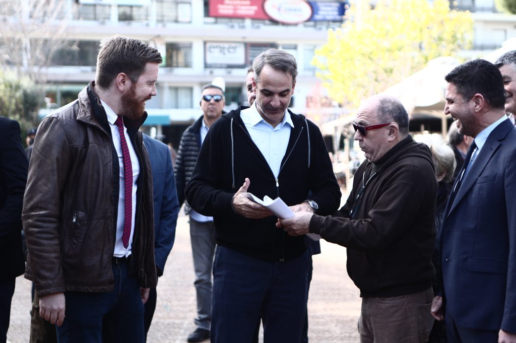 Κυριάκος Μητσοτάκης – Αγία Παρασκευή: Θα είμαστε στο πλευρό των πολιτών στο θέμα της ακρίβειας