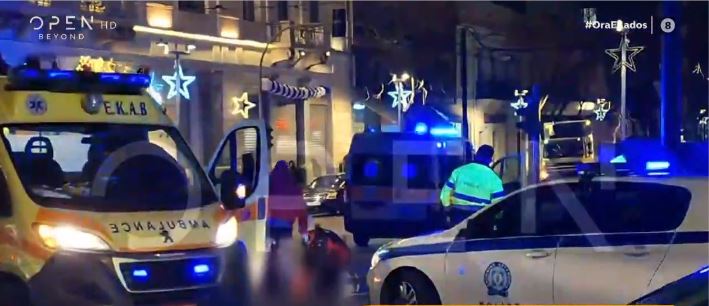 Δύο νεκροί σε τροχαίο με μοτοσικλέτα στην Ομόνοια! (BINTEO)