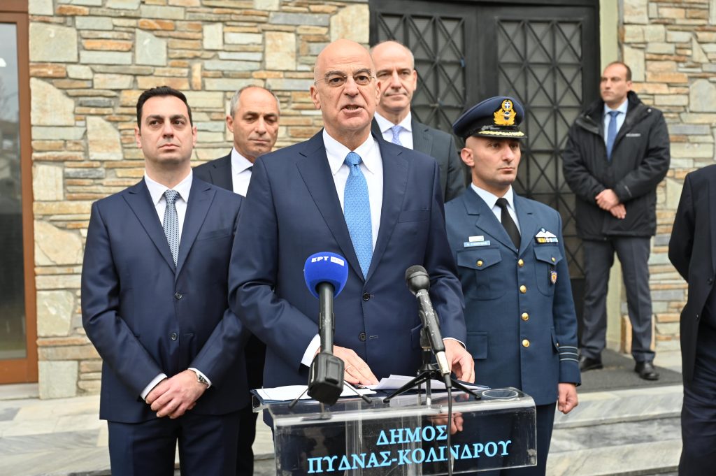 Παρουσία Δένδια στις εορταστικές εκδηλώσεις για την επέτειο της επανάστασης του Κολινδρού –