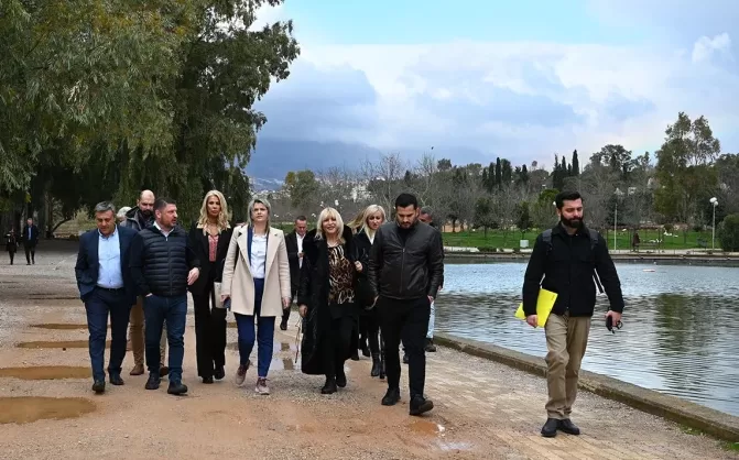 Χαρδαλιάς: Το πάρκο “Αντώνης Τρίτσης” θα γίνει σημείο αναφοράς για όλο το Λεκανοπέδιο