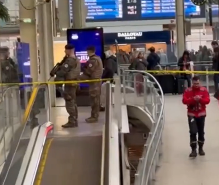 Επίθεση με 3 τραυματίες σε κεντρικό σιδηροδρομικό σταθμό στο Παρίσι – Σύλληψη ενός άντρα