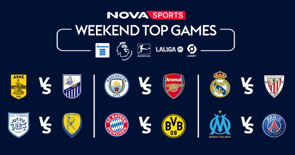 Περισσότερους από 45 LIVE αγώνες από 28 Μαρτίου έως 1 Απριλίου θα απολαύσουν οι συνδρομητές στο Novasports