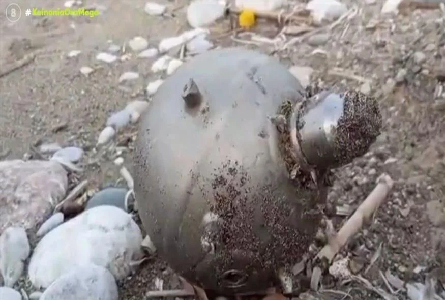 Νάρκη από την Ουκρανία βρέθηκε στις ακτές της Ρόδου