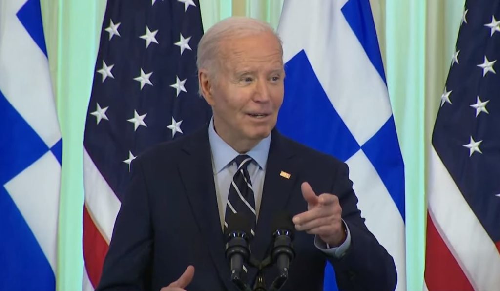 Τζο… Μπαϊντενόπουλος δηλώνει και πάλι ο Αμερικανός πρόεδρος