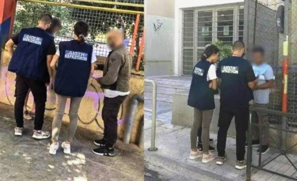 Τέσσερις μαθητές στους 12 συλληφθέντες για διακίνηση ναρκωτικών σε σχολεία της Πάτρας