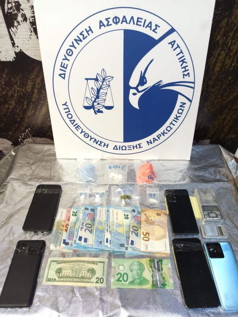 Εξαρθρώθηκε συμμορία που διακινούσε κοκαΐνη και κάνναβη στην Αθήνα
