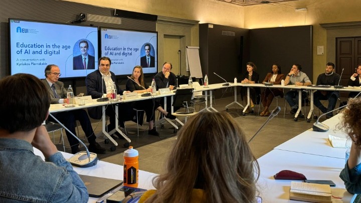 Επίσκεψη Πιερρακάκη στο European University Institute της Φλωρεντίας