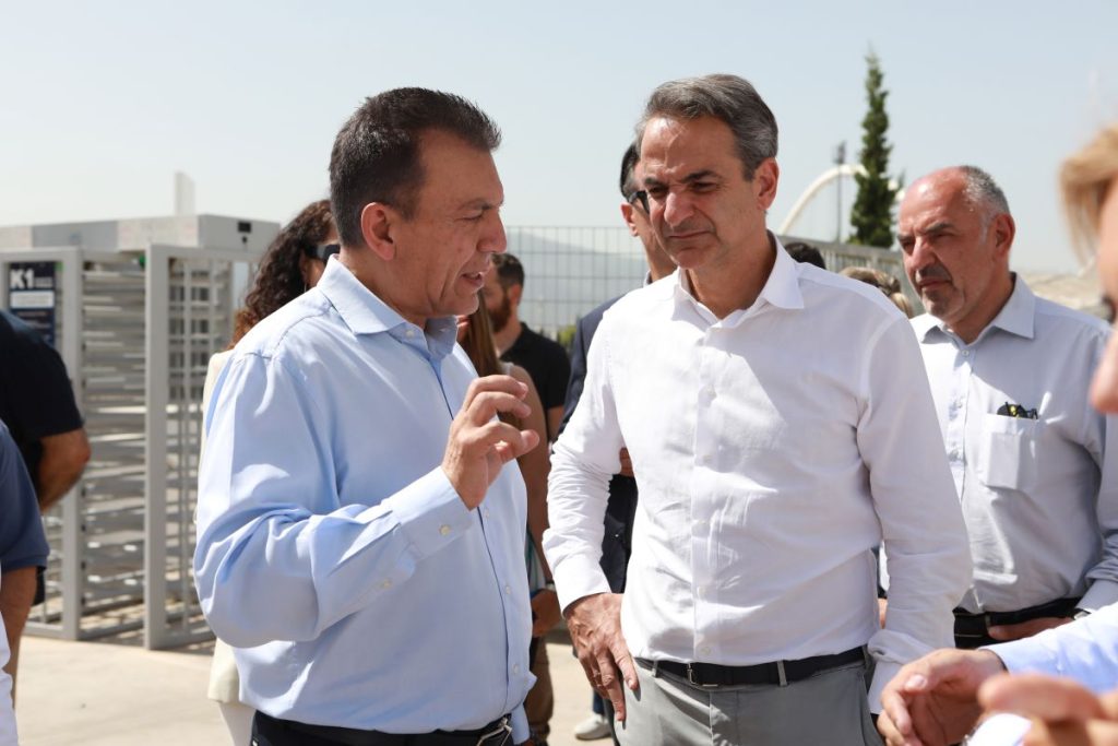 Ο Κυριάκος Μητσοτάκης στο ΟΑΚΑ: «Τόπος συνάντησης του πρωταθλητισμού με τον ερασιτεχνικό αθλητισμό»