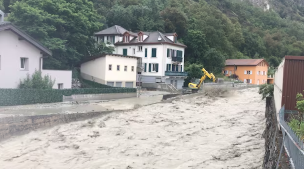 Φονικές πλημμύρες στην Ελβετία