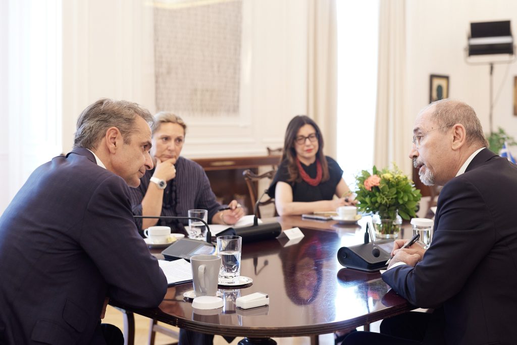 Στο Μαξίμου ο Ιορδανός Υπουργός Εξωτερικών