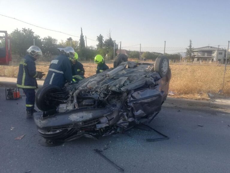 Νεκρός 61χρονος σε σοκαριστικό τροχαίο στη Λάρισα!