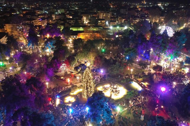 Κατερίνη: Επιστρέφει πέντε χρόνια μετά το χριστουγεννιάτικο Πάρκο των Χρωμάτων