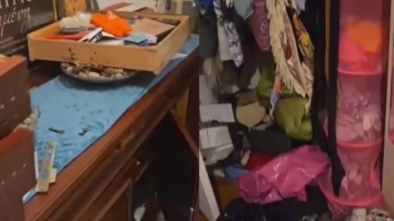 Ρομά έκαναν φύλλο και φτερό σπίτια στην Κυψέλη (video)