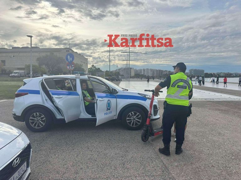 «Σαφάρι» της τροχαίας για… πατίνια στη Θεσσαλονίκη (VIDEO)