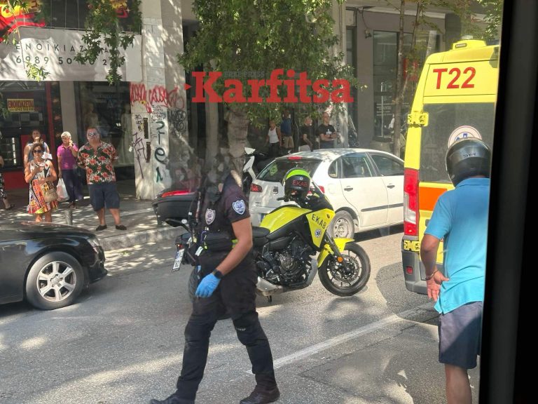 Τραυματίας μοτοσικλετιστής σε τροχαίο στη Θεσσαλονίκη