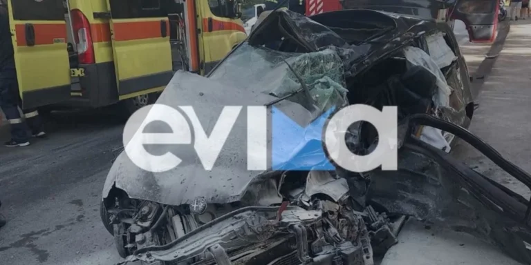 Σοβαρό τροχαίο στη Χαλκίδα – Ένας τραυματίας