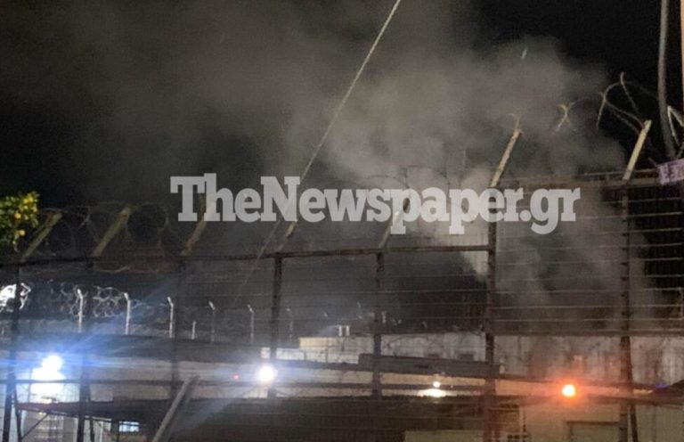 Εξέγερση μετά το θάνατο κρατούμενου σε φυλακές του Βόλου (PHOTOS)