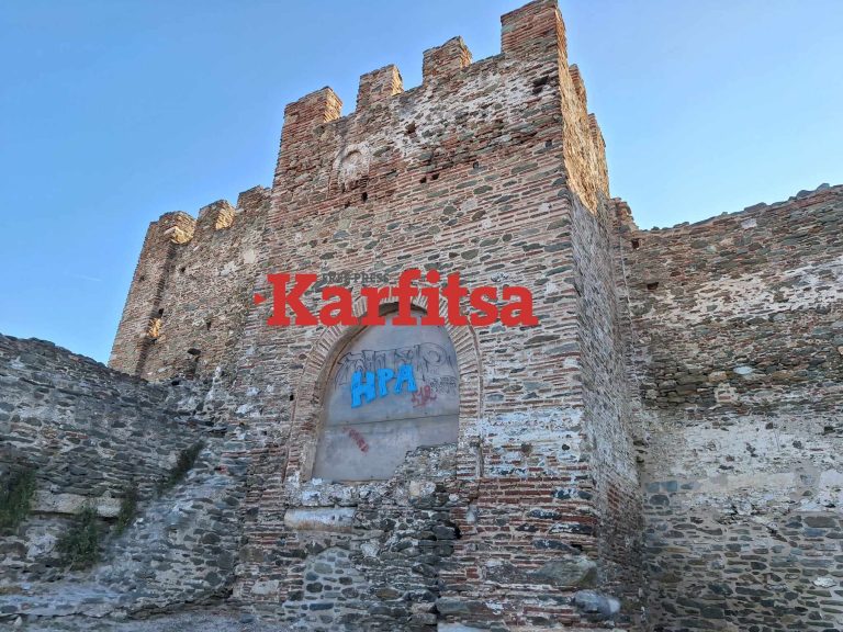 Βανδαλισμός σε ιστορικό μνημείο της Θεσσαλονίκης (VIDEO & PHOTOS)