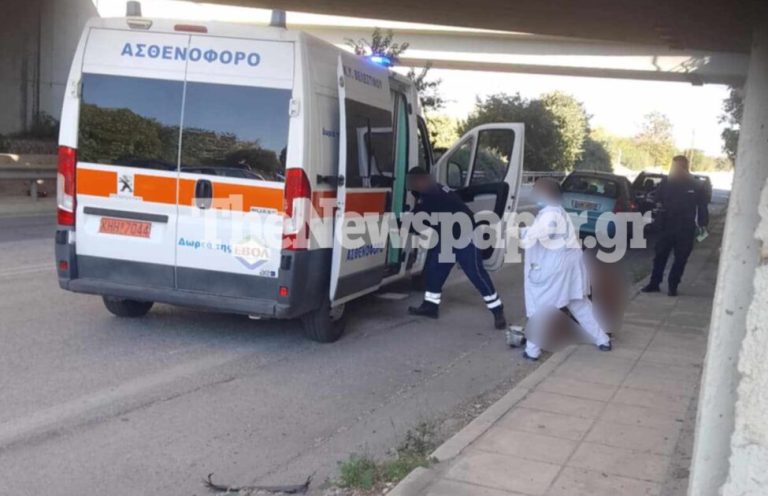 Αυτοπυρπολήθηκε σε παράδρομο της εθνικής στον Βόλο!