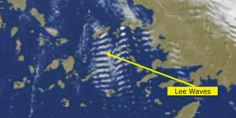 Τι είναι τα lee waves που έκαναν την εμφάνιση τους στο Αιγαίο; (video)