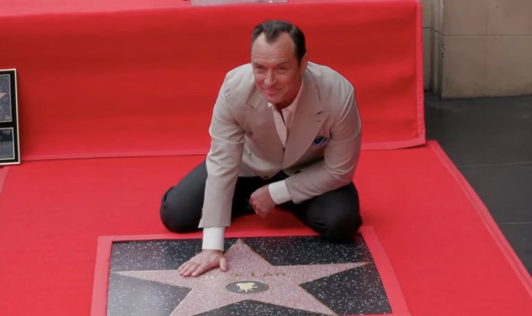 Ο Τζουντ Λο ανήκει πια στη Λεωφόρο της Δόξας!