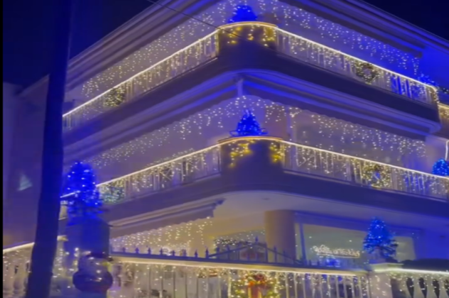 Στην Κοζάνη εντοπίστηκε το πιο… στολισμένο σπίτι στην Ελλάδα (video)