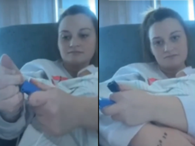 Απίστευτο! Μητέρα εβγαλε το μωρό της από μηχανική υποστήριξη για να παραγγείλει ένα σάντουιτς! (video)