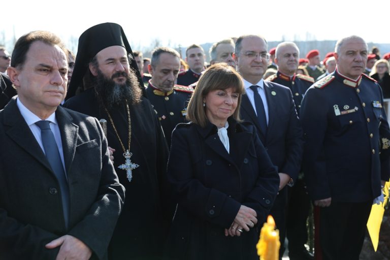 Οι ευχές της Κατερίνας Σακελλαροπούλου από τη Δοϊράνη (VIDEO)