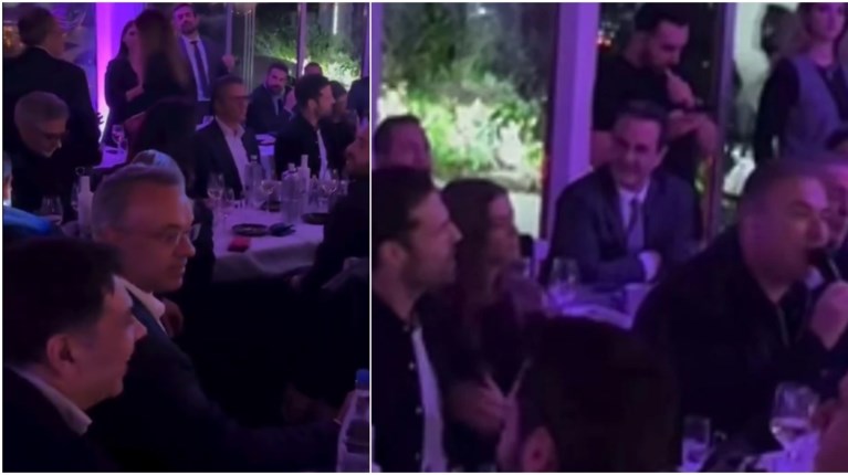 Γνωστοί δημοσιογράφοι πιάστηκαν στα χέρια στο αποχαιρετιστήριο πάρτι του Τζορτζ Τσούνη (video)