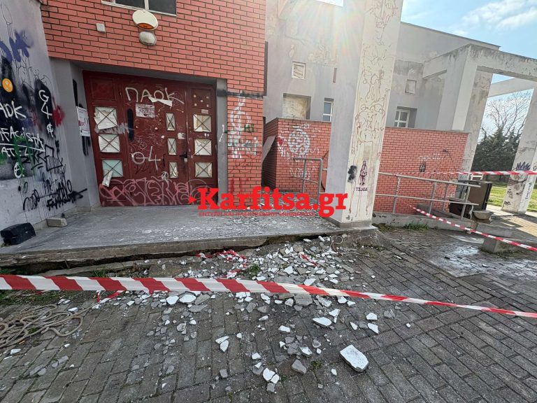 Εικόνες καταστροφής στην Καλών Τεχνών του ΑΠΘ (photo)