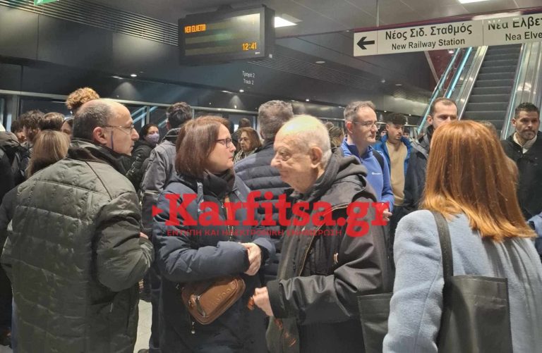 Ταλαιπωρία από βλάβη σε συρμό του Μετρό Θεσσαλονίκης (VIDEO)