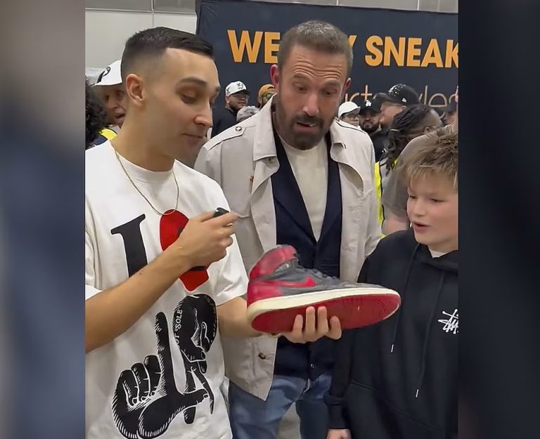 Παπούτσια αξίας 6.000 δολαρίων ήθελε ο… «άφραγκος» γιος του Μπεν Άφλεκ! (video)