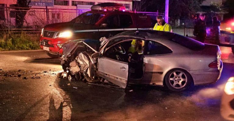 «Με στράβωσαν τα φώτα» απαντά για το τροχαίο στον Λαγκαδά ο μεθυσμένος οδηγός (VIDEO)