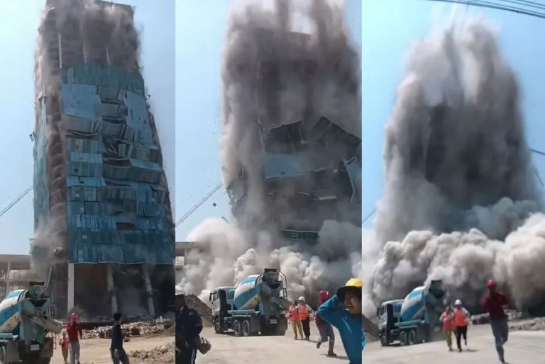 7,7 Ρίχτερ «χτύπησαν» τη Μιανμάρ! Συγκλονιστικές εικόνες! (VIDEO)