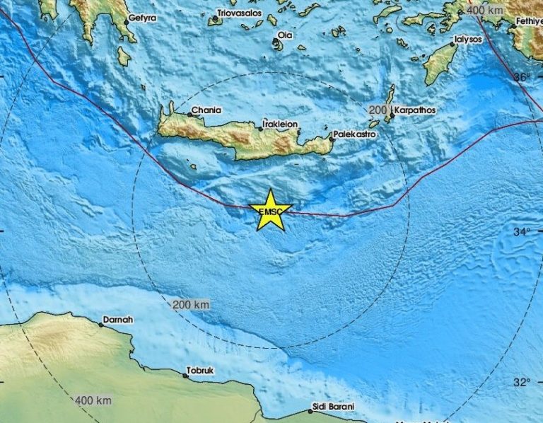 Αναστάτωση από διπλή… επίσκεψη του εγκέλαδου στην Κρήτη
