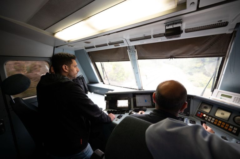 Πρώτη δοκιμή του συστήματος αυτόματης πέδησης στα τρένα (VIDEO)